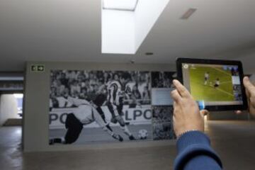 Así, con una tablet, se podrán seguir los murales.