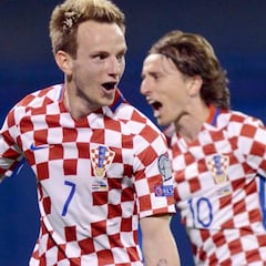 Los números de 'los motores' Rakitic y Modric en este Mundial