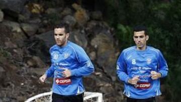 <b>CONFLICTO. </b>Julio Álvarez y Ricardo mantuvieron una fuerte discusión en el Martínez Valero.