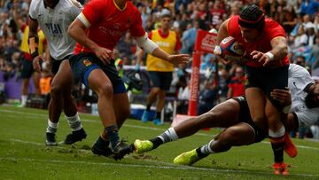 PHOTOGENIC. 16/11/2024. Encuentro Internacional, España vs Fiyi jugado en el Estadio José Zorrilla de Valladolid.