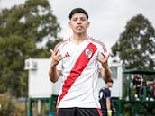 El Atleti sufre a la joya de River en la final de la Messi Cup