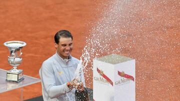 Rafa Nadal: "Es bonito ganar en Roma cinco años después"