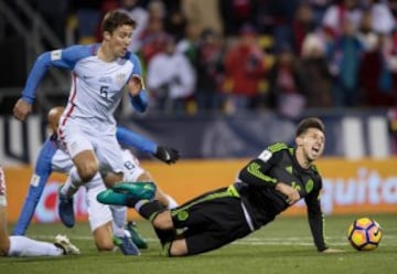 Así se desarrolló el partido minuto a minuto en el Mapfre Stadium entre norteamericanos y mexicanos por el Hexagonal Final.