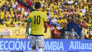 James Rodríguez, volante colombiano.