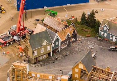 Thor Love and Thunder: así luce Nueva Asgard en nuevas fotos aéreas filtradas del set de rodaje