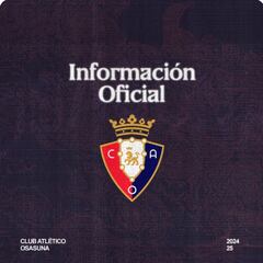 La camiseta de la primera equipación de Osasuna, hoy a la venta