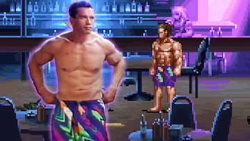 terminator 2d no fate arnold schwarzenegger bañador t-800 easter egg