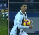 El gol de Cristiano que salvó el invicto de la Juventus en Italia