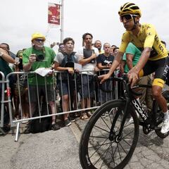 Falcao y James se rinden al título de Egan Bernal en el Tour