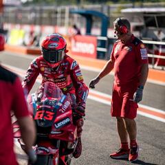 Bagnaia: “He notado un gran paso adelante en el FP2″