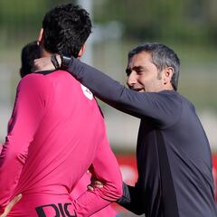 Yeray vuelve al grupo en la sesión de la resaca