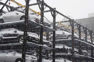 Nueva York bajo la nieve: imágenes impresionantes