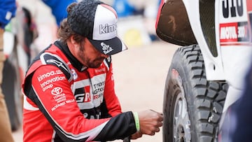 Así es la etapa maratón del Dakar