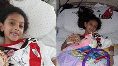 El gran gesto de Ponzio: le regaló una camiseta a una niña que fue apuñalada