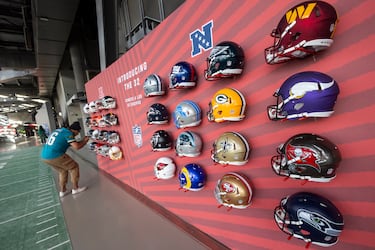 La tienda NFL operará en la del Bernabéu de viernes a domingo (de 10:00 a 20:00 viernes y sábado, de 12:30 a 20:00 el domingo).
