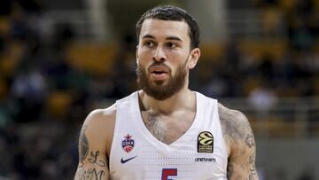 Mike James, durante un partido de la Euroliga con el CSKA de Mosc&uacute;.