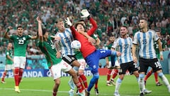 Mucho juego duro en el Argentina - México