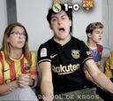 La viral reacción al Clásico de un hincha del Barça: atentos a las dos frases sobre Zidane y Vinicius