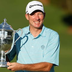 Herman, el golfista al que Trump da suerte, gana el Wyndham