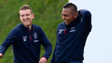 Alfredo Morelos, clave para que Rangers rompa una racha adversa ante rivales de las cinco grandes ligas de Europa.