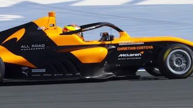 Costoya, la promesa española de McLaren, ya gana en monoplazas