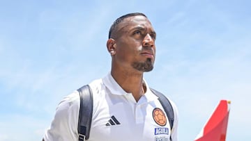 Colombia llega a Buenos Aires para el partido ante Argentina.