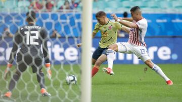 Gustavo Cuellar, volante de la Selecci&oacute;n Colombia. 