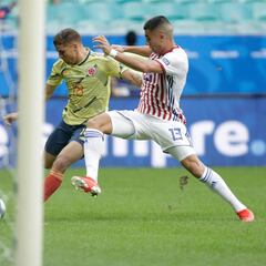 Gustavo Cuellar hace su debut goleador con la Selección