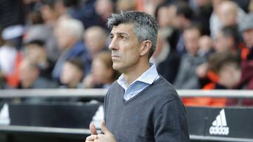Imanol Alguacil, entrenador de la Real Sociedad