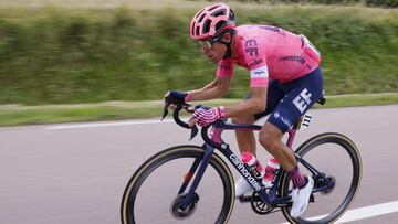 Esta es la clasificación de los ciclistas colombianos luego de la etapa 7 del Tour de Francia 2021, que se corrió entre Vierzon y Le Creusot.