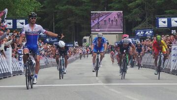 Peter Sagan vence sobrado, con Alaphilippe y Dani Moreno en los dos siguientes pelda&ntilde;os del podio.