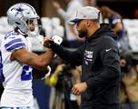 Prescott out Sunday vs. Rams; Rush in for another record