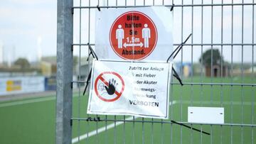 Un campo de fútbol en Alemania