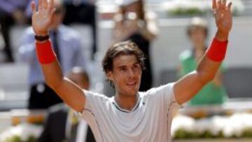 Rafa Nadal se meti&oacute; en la final de Roma.