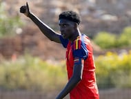 Yulian Mosquera, the teenaged younger sibling of Arsenal’s Cristhian, is attracting admiring glances from Real Madrid - and other clubs.