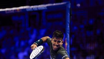 Fede Chingotto, siempre expresivo.