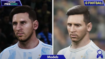 eFootball 2022 vs PES 2021, ¿cuál tiene mejores gráficos? Nueva comparativa