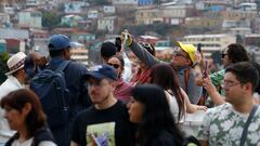 Valparaiso, 10 de marzo de 2024
Turistas en el Paseo Yugoslavo
Sebastian Cisternas/Aton Chile