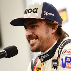 Alonso, esperanzado: "Con suerte daremos un paso adelante"