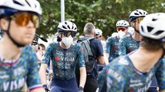 Los ciclistas ya usan mascarilla como medida de prevención.