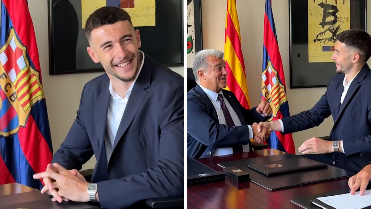 El cari?oso gesto entre Laporta y Joan Garca que calentar ms a la aficin del Espanyol