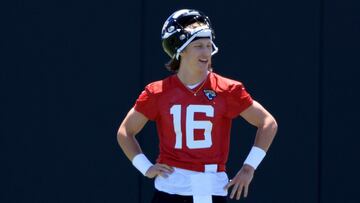 Con el inicio de las OTA en los Jaguars, el QB novato finalmente se encontró con Tebow quien se reincorpora a la NFL como tight end.