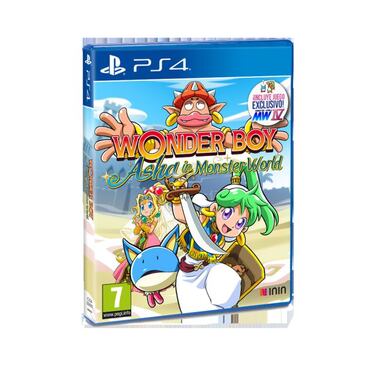 Wonder Boy: Asha in Monster World llegará en formato físico a PS4 y Switch