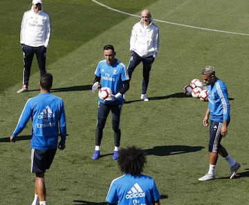 El Real Madrid prepara su partido contra el Huesca