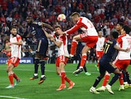 El partido entre el Bayern Munich y el Real Madrid en el Allianz Arena el 30 de abril de 2024.