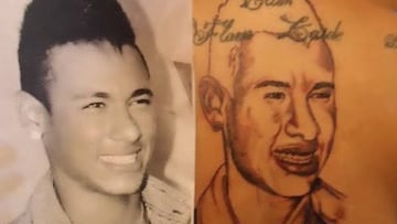 El tatuaje &quot;fallido&quot; de Neymar en la espalda de una mujer