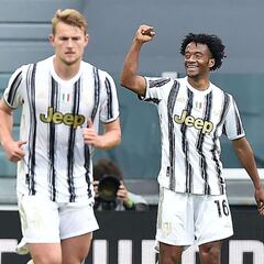 Cuadrado, la gran figura de la Juventus ante el Inter
