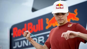 Sebastián Montoya es nuevo piloto de la Academia Red Bull 