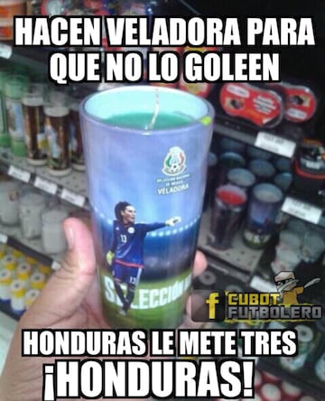 Los mejores memes de la derrota de México en Honduras