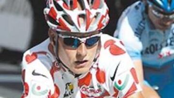 <b>MEJOR ESCALADOR. </b>Rasmussen ya es virtual ganador de la Montaña.